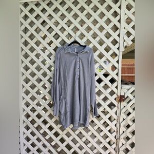 Free people wilder polo pullover